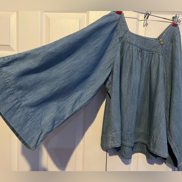 Madewell Denim Top S : S - Picture 2 of 6